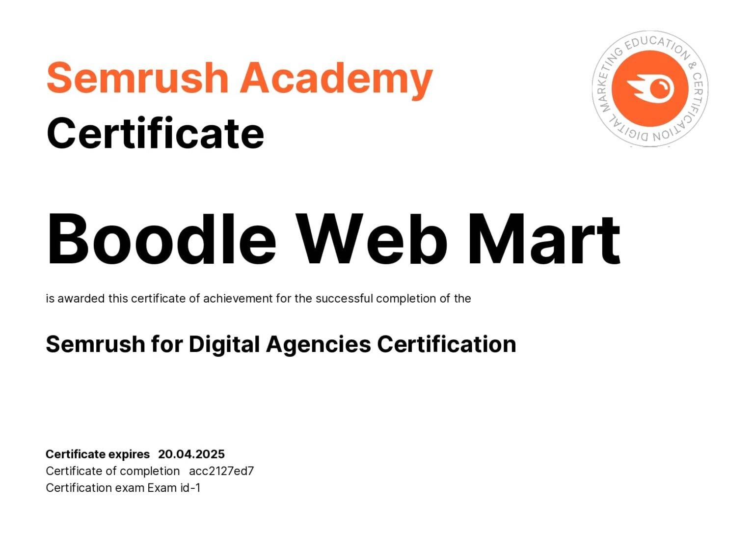 Best Digital Marketing Company in India - Boodle Web Mart